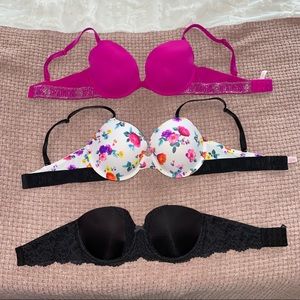 PINK and Victoria’s Secret Bras